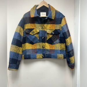 RD Style Multicolor Plaid Jacket